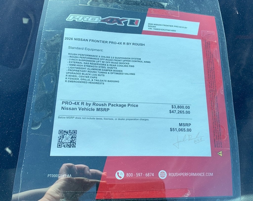 2026 Nissan Frontier PRO-4X