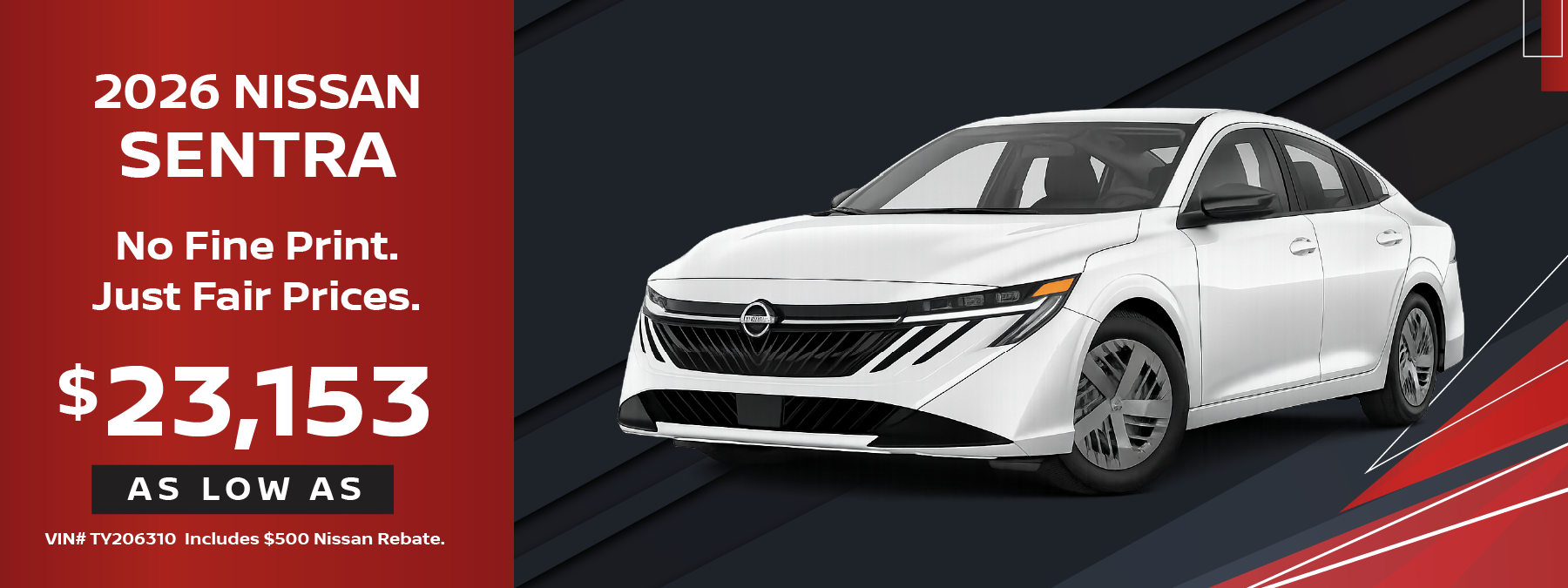 February 2026 Nissan Sentra