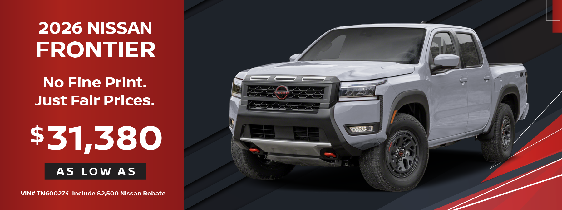 February 2026 Nissan Fronteir