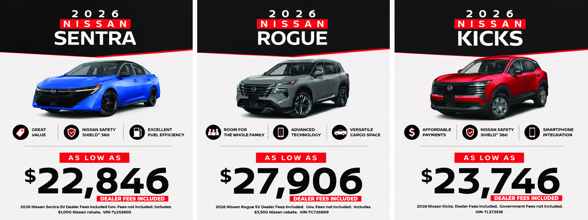 Nissan Rogue on sale, Dothan Nissan, Nissan Sentra Sale