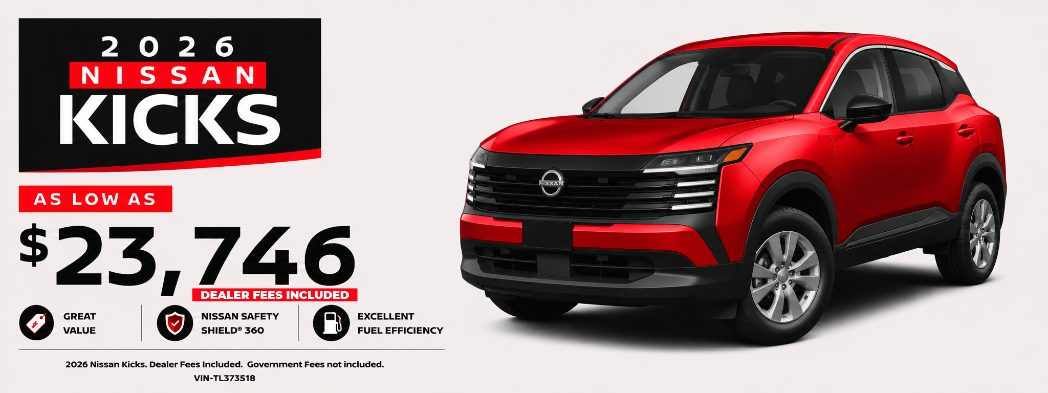 Nissan Kicks sale. Dothan Nissan Sale