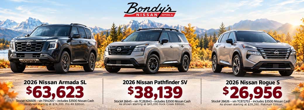 Nissan armada on sale, nissan rogue on sale