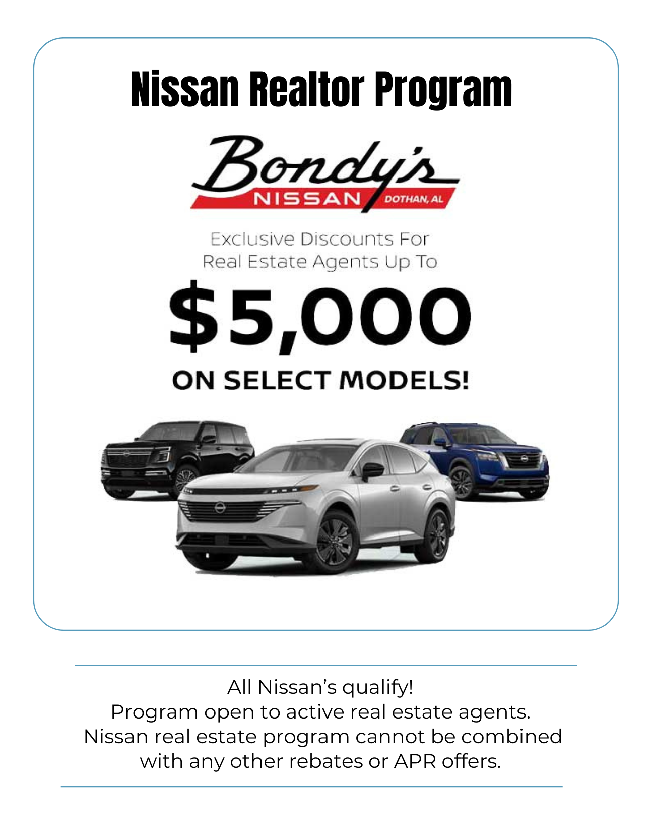 Nissan Realtor Program